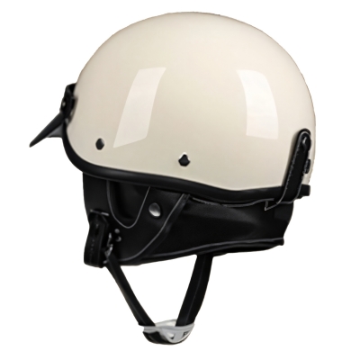 Фото: Мотошлем Vizo с визором от солнца, белый-1 Мотошлем Vizo с визором от солнца, белый-1