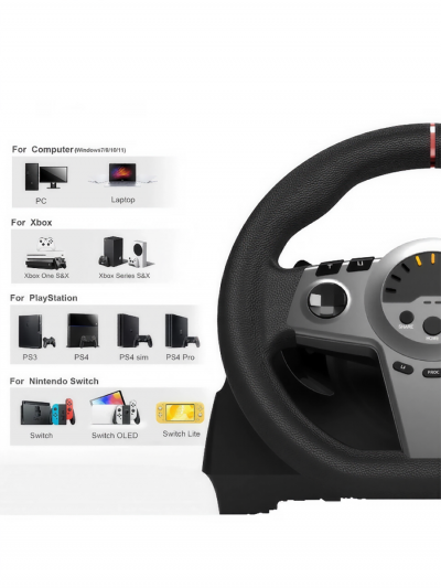 Фото: Игровой руль, Racing Steering Wheel-4 Игровой руль, Racing Steering Wheel-4