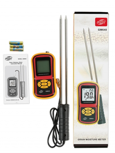 Цифровой влагомер для зерна Benetech GM640-2