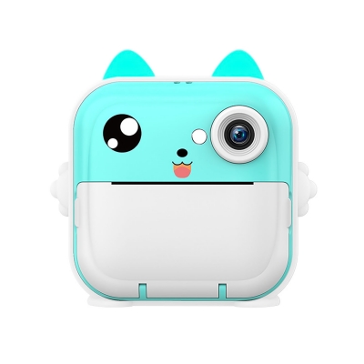 Детский фотоаппарат мгновенной печати CuteBuddy Blue-1